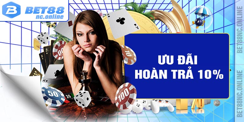 Ưu dãi hoàn trả 10%